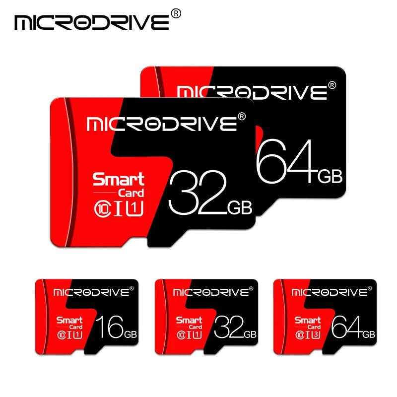 High-Speed MicroSD Memory Card — 4/8/16/32/64/128/256GB | Class 10 UHS-I U3, V10, A1