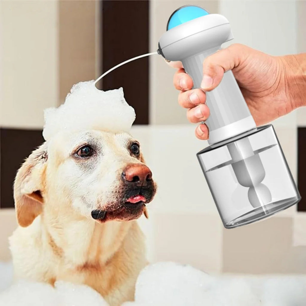 UFO Flying Saucer Pet Foam Dispenser – USB Rechargeable Automatic Soap Foamer for Cats & Dogs