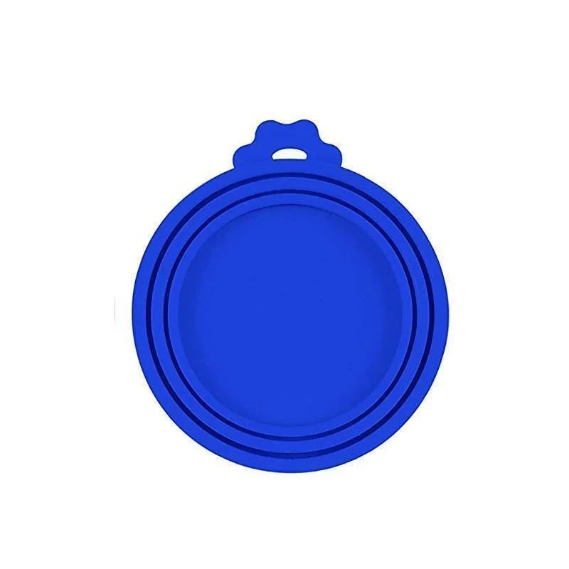 3-in-1 Silicone Pet Can Lid – Reusable Airtight Seal for Dog & Cat Cans, Fits 65/75/85mm (2.6" / 3.0" / 3.3")