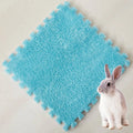 30 x 30 cm (11.8 x 11.8 in) EVA Foam Pet Warming Pad — Soft Fleece Sleeping Mat for Guinea Pigs, Hamsters, Rabbits (1–10 pcs)