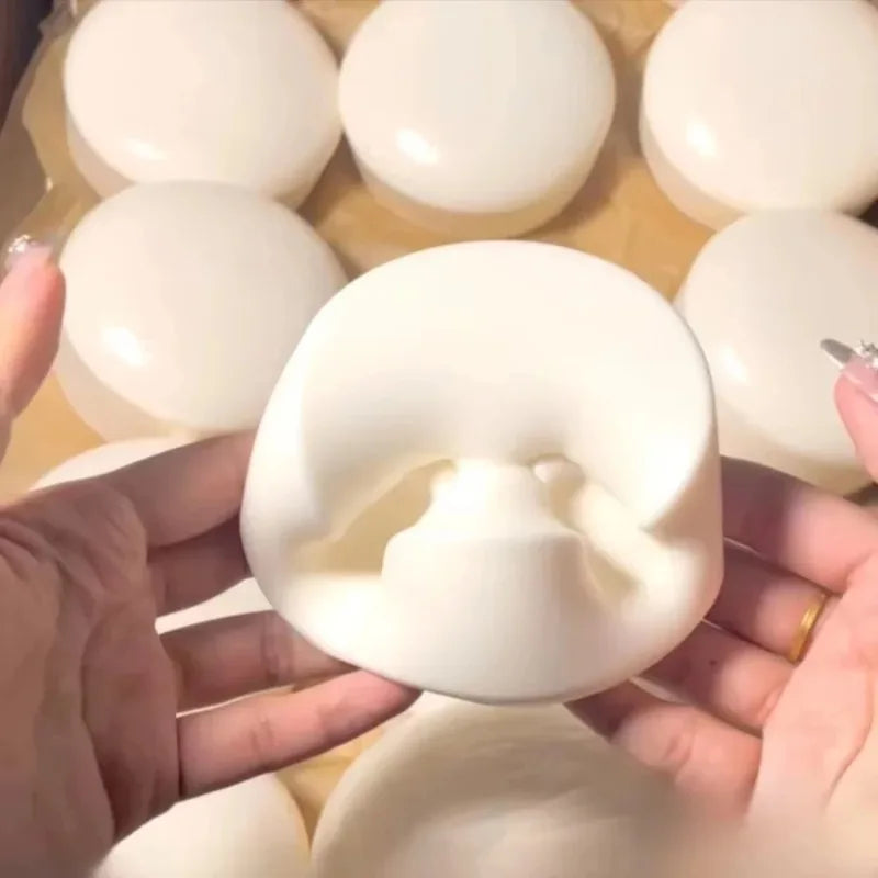 Slow-Rising Squishy Yogurt Cake Bread Squeeze Toy - Soft Sensory Fidget Stress Relief for Kids & Adults