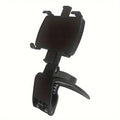 360° Rotating Universal Car Phone Mount – Dashboard & Rearview Clip Holder for 3–7 inch (7.6–17.8 cm) Smartphones