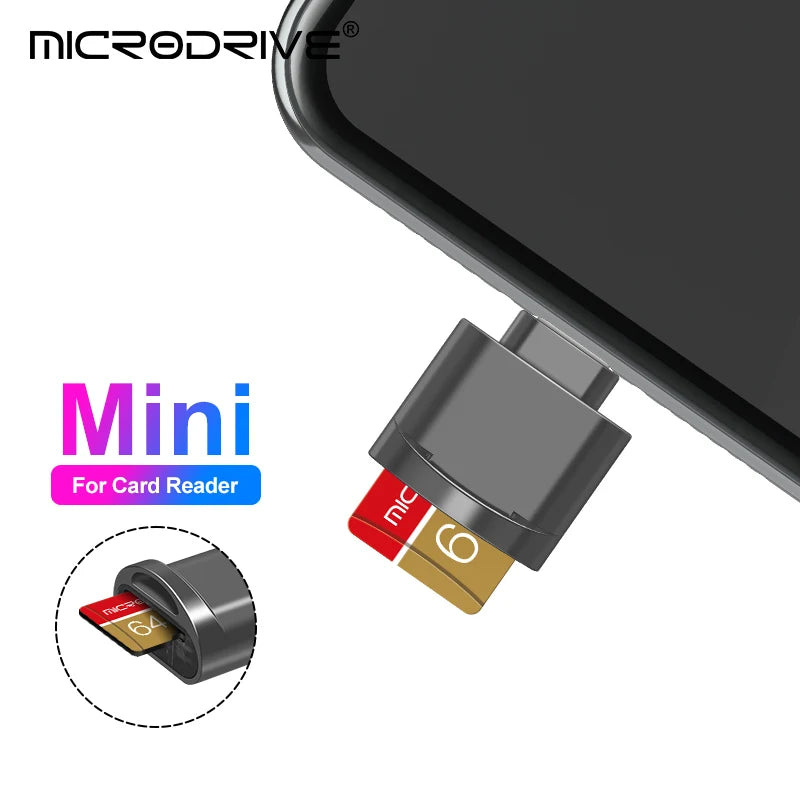 Lightning Micro SD (TF) Card Reader for iPhone & iPad, Photo & File Transfer, Supports up to 512GB