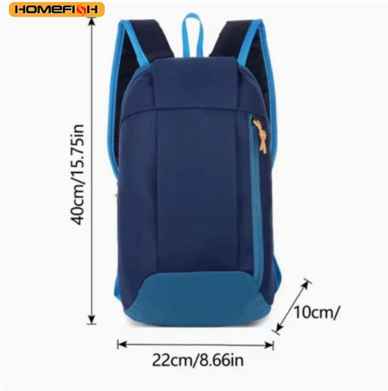 Lightweight Canvas Sports Backpack for Men - Casual Outdoor & School Bag, Under 20 L (Approx. 5.3 US gal)