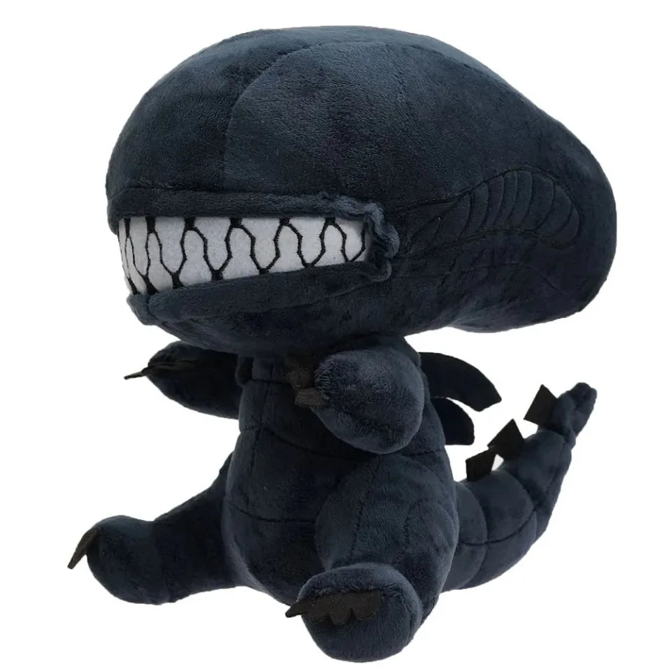 25 cm (9.8 in) Alien Xenomorph Plush Toy - Soft Stuffed Cartoon Doll for Kids & Collectors, Birthday & Holiday Gift