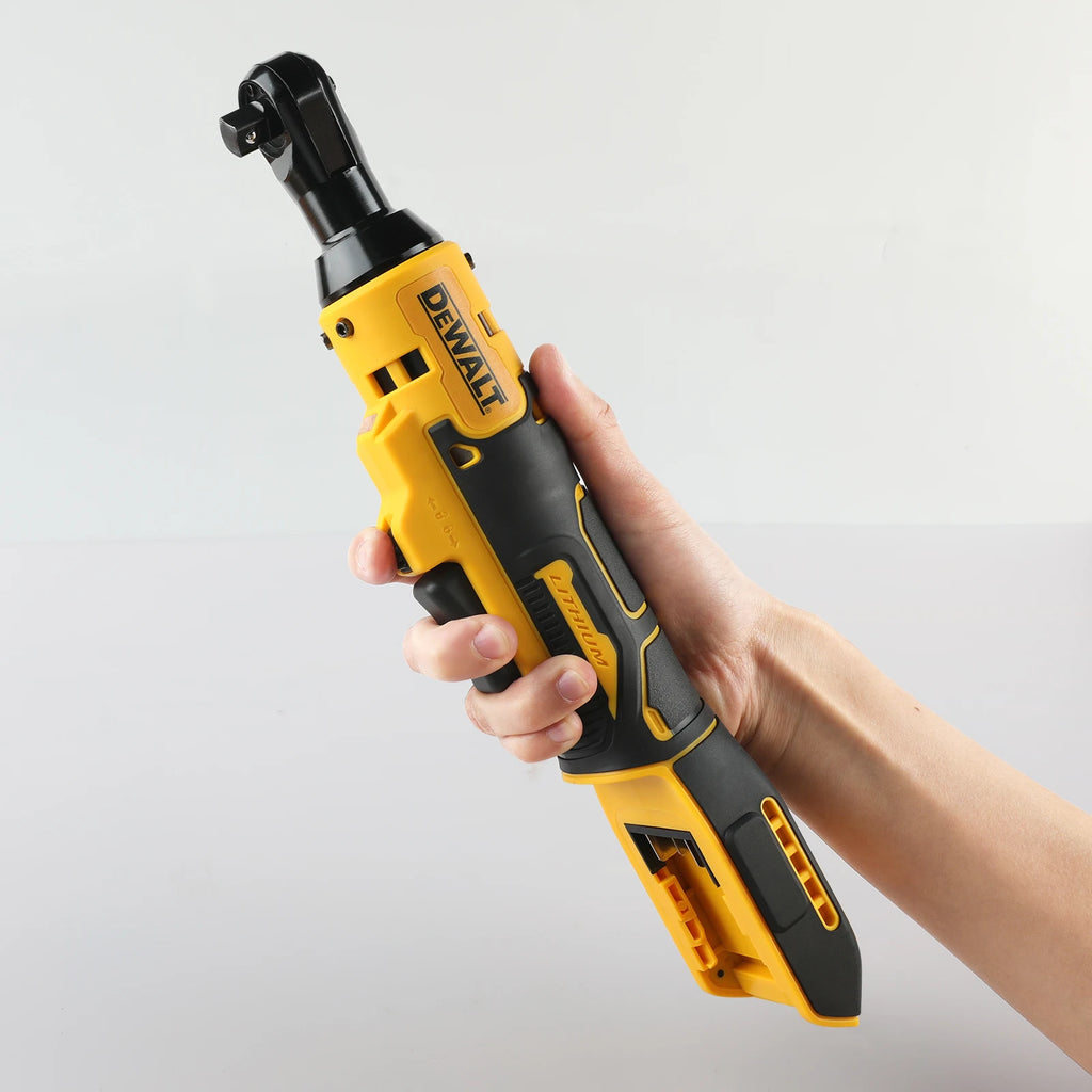 Cordless Brushless Ratchet Wrench — Compatible with 12V/18V/20V Batteries, Adjustable 0–45 ft‑lbs (0–61 Nm) Torque, 0–300 RPM, 3/8" (9.5 mm) & 1/2" (12.7 mm) Chucks