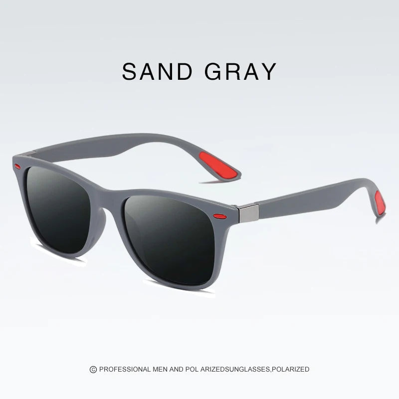 Retro Rectangle Sunglasses UV400 – Vintage Driver Sport Shades for Men & Women