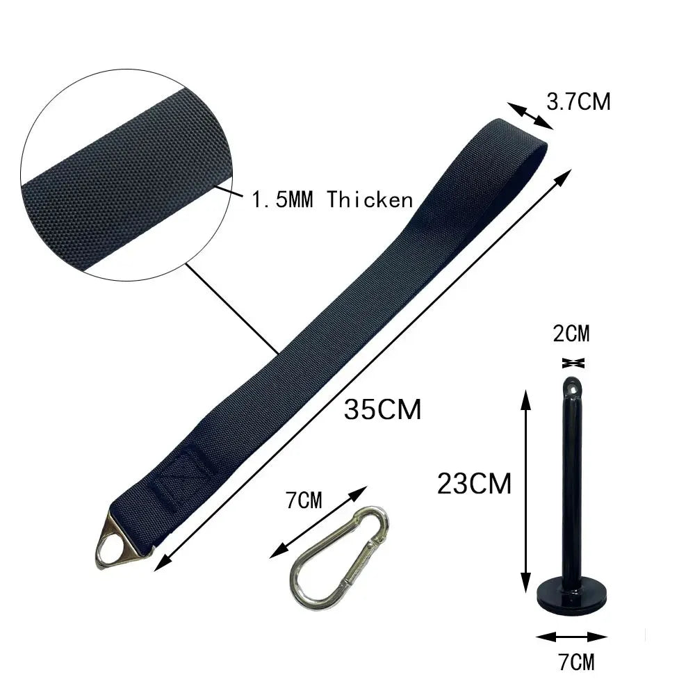 Arm Wrestling Training Strap - Wrist & Forearm Pronation Rope Hand Grip Band for Home Gym Strength Training