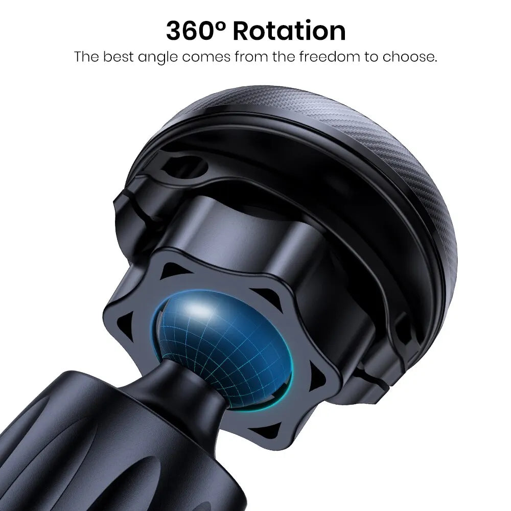 Magnetic Air Vent Car Phone Mount – 6 N52 Magnets, Universal Phone Holder for iPhone & Android (4.0–6.8 in / 10.2–17.3 cm)