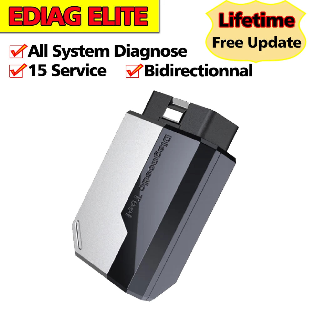 All-System OBD2 Scanner Bluetooth - 15 Service Functions & Bi-Directional Control, Lifetime Free Updates
