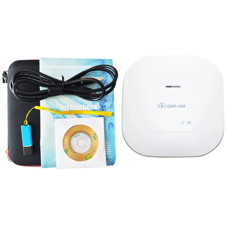 Quantum Magnetic Resonance Body Health Analyzer — Hand-Touch Diagnostic Device, Multi-Language, Up to 54 Reports