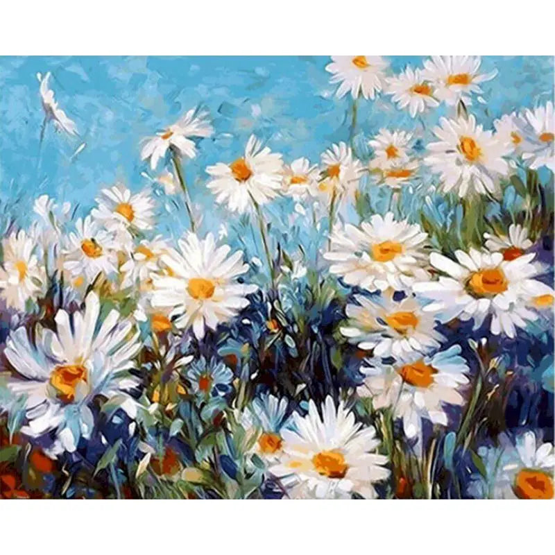 Paint-by-Number Landscape Canvas Kit for Adults — DIY Acrylic Painting Set with Brushes, Paints & Hangers, Multiple Sizes (40×50 cm / 15.7×19.7 in; 50×65 cm / 19.7×25.6 in; 60×75 cm / 23.6×29.5 in)