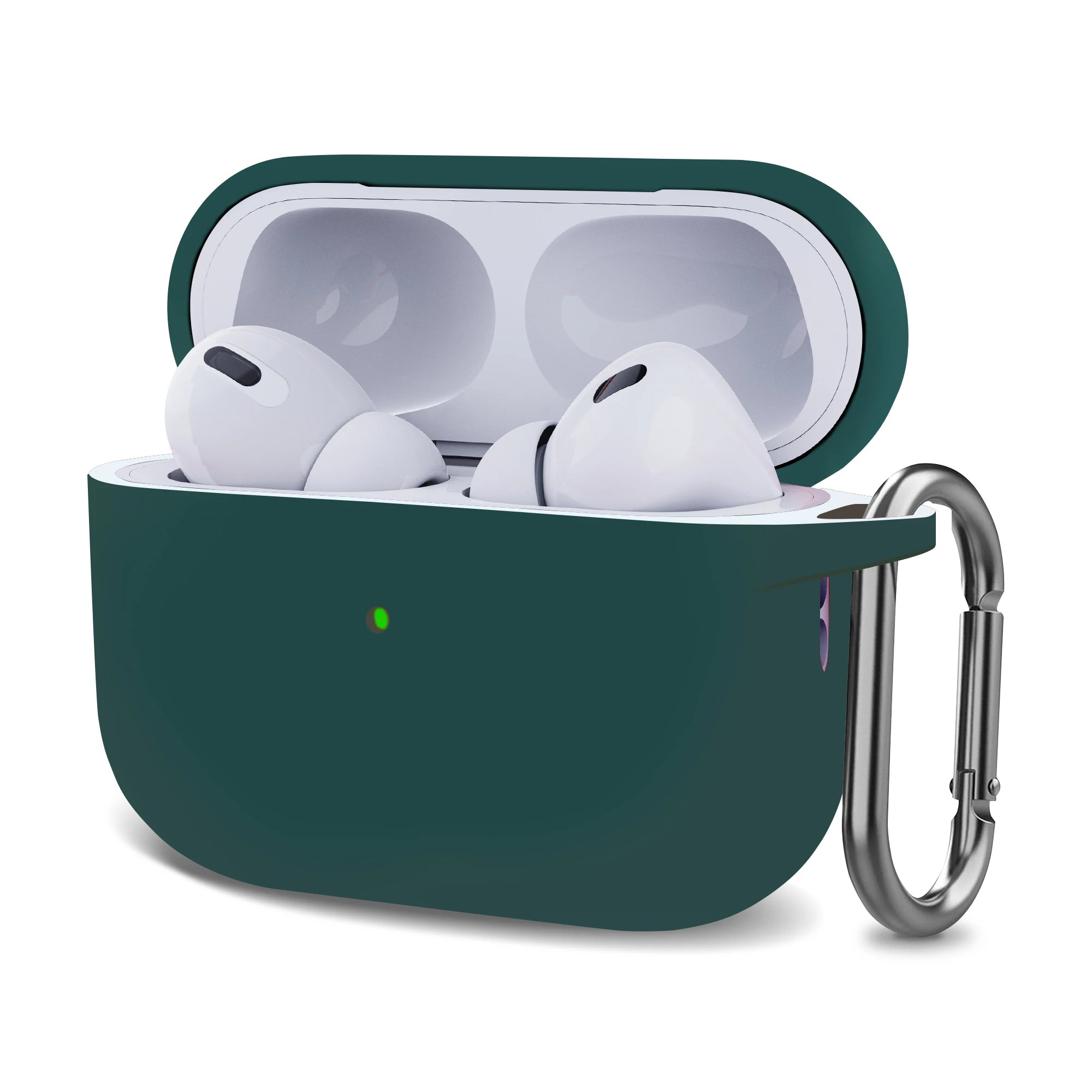 Silicone Earbud Charging Case Cover — Soft TPU Shockproof Protective Case for True Wireless Earbuds (1-Pack)