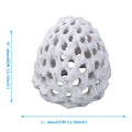 Porous Mini Shrimp Cave Aquarium Hideout – Betta & Small Fish Shelter, 2.76 x 3.15 in (7 x 8 cm)