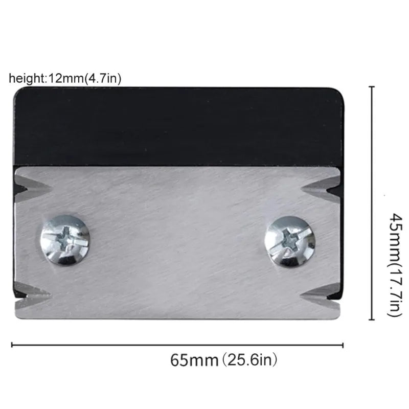 Wood Edge Trimmer & Chamfering Tool — Fillet Scraper Deburring Knife for Edge Banding and Corner Planing