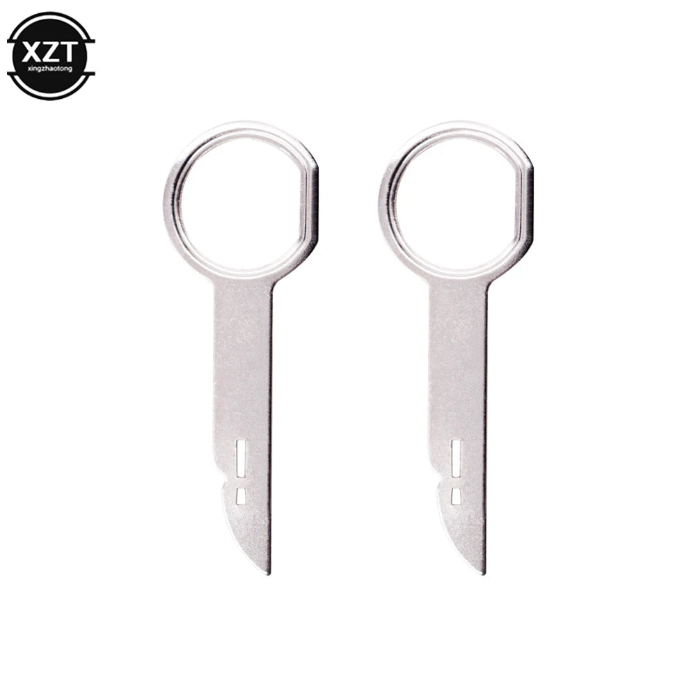 Car Radio Stereo Removal Tools — 2/4-Pack Metal Installation Keys for VW Audi Ford Porsche