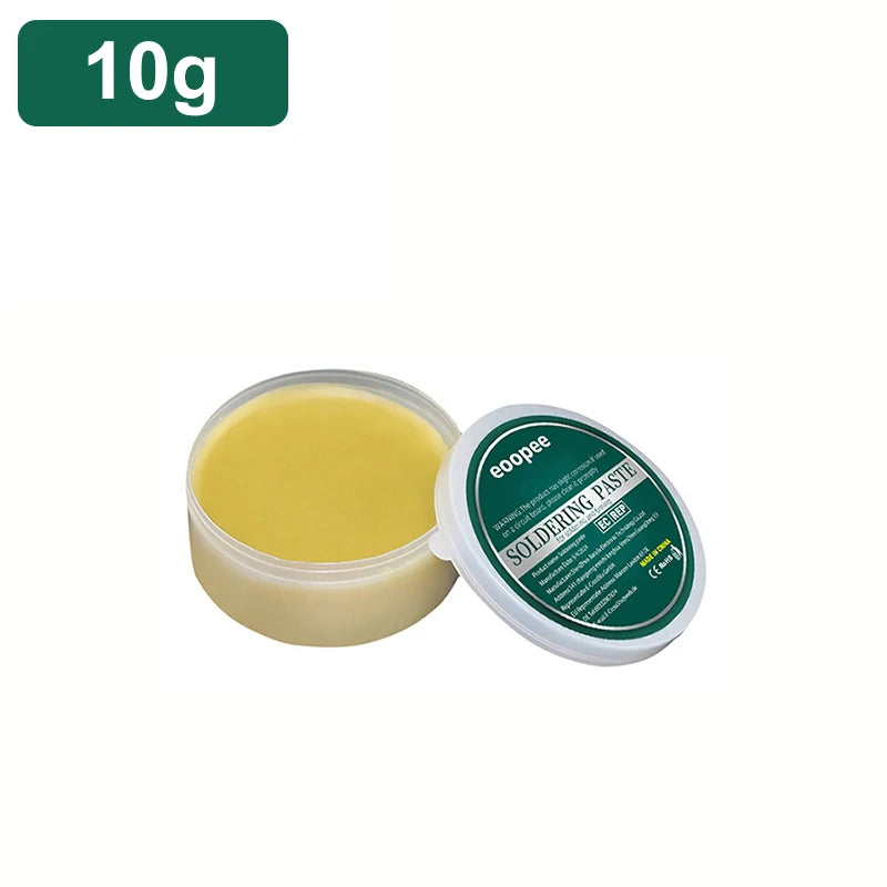 Lead-Free Rosin Solder Paste Flux 10g / 30g / 100g (0.35 / 1.06 / 3.53 oz) – PCB & Electronics Soldering Repair Paste