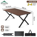 Portable Folding Camping Table – Lightweight Picnic & BBQ Side Table for Outdoor, RV, Tailgate
