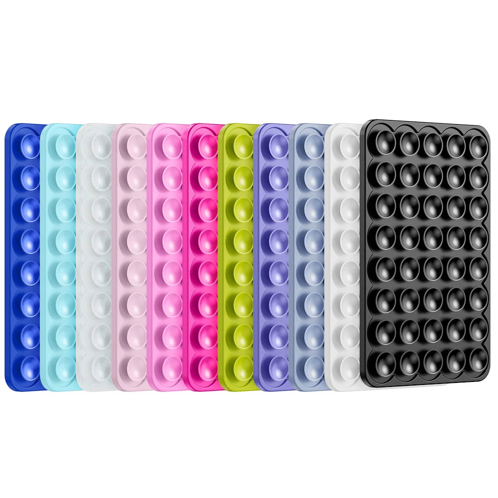 Double-Sided Silicone Suction Cup Phone Mount – Universal Anti-Slip Car Dashboard & Windshield Holder