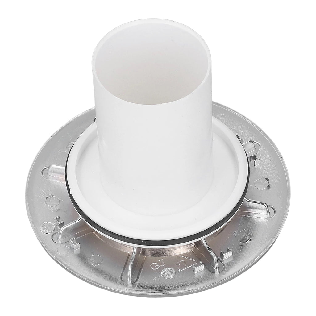90mm Shower Drain Cover Chrome-Plated Hair Trap Plug Fast Drain Odor Seal