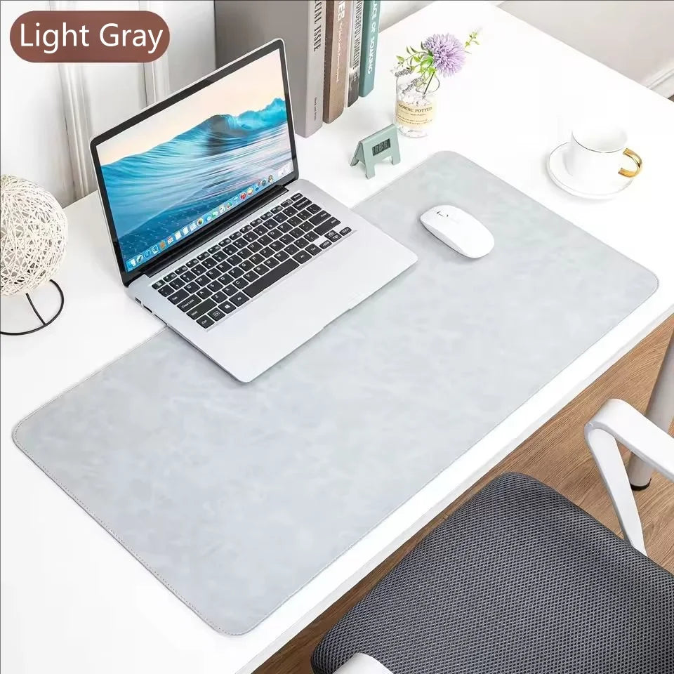 Waterproof PU Desk Mat – Large Non-Slip Mouse Pad & Keyboard Protector for Laptop and Computer