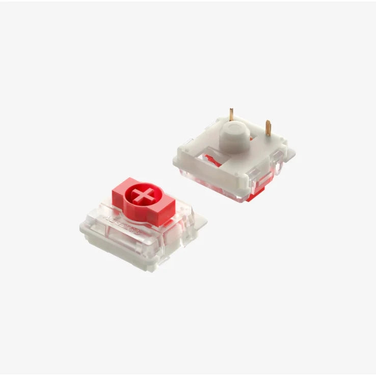 Low Profile Mechanical Keyboard Switches - 100-Pack Replacement for Compact & Low-Profile Keyboards