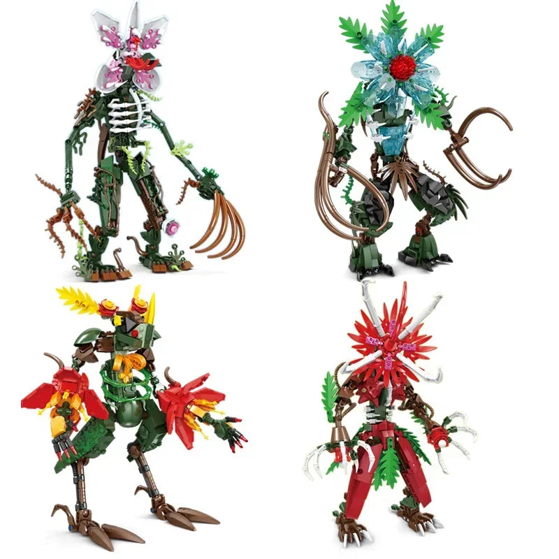 Demogorgon Building Block Kit - Model Assembly Bricks Toy for Halloween & Christmas Decoration Gift
