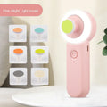 Luminous Rechargeable Baby Nail Grinder & Clipper Set - Electric Newborn Nail Trimmer with Night Light