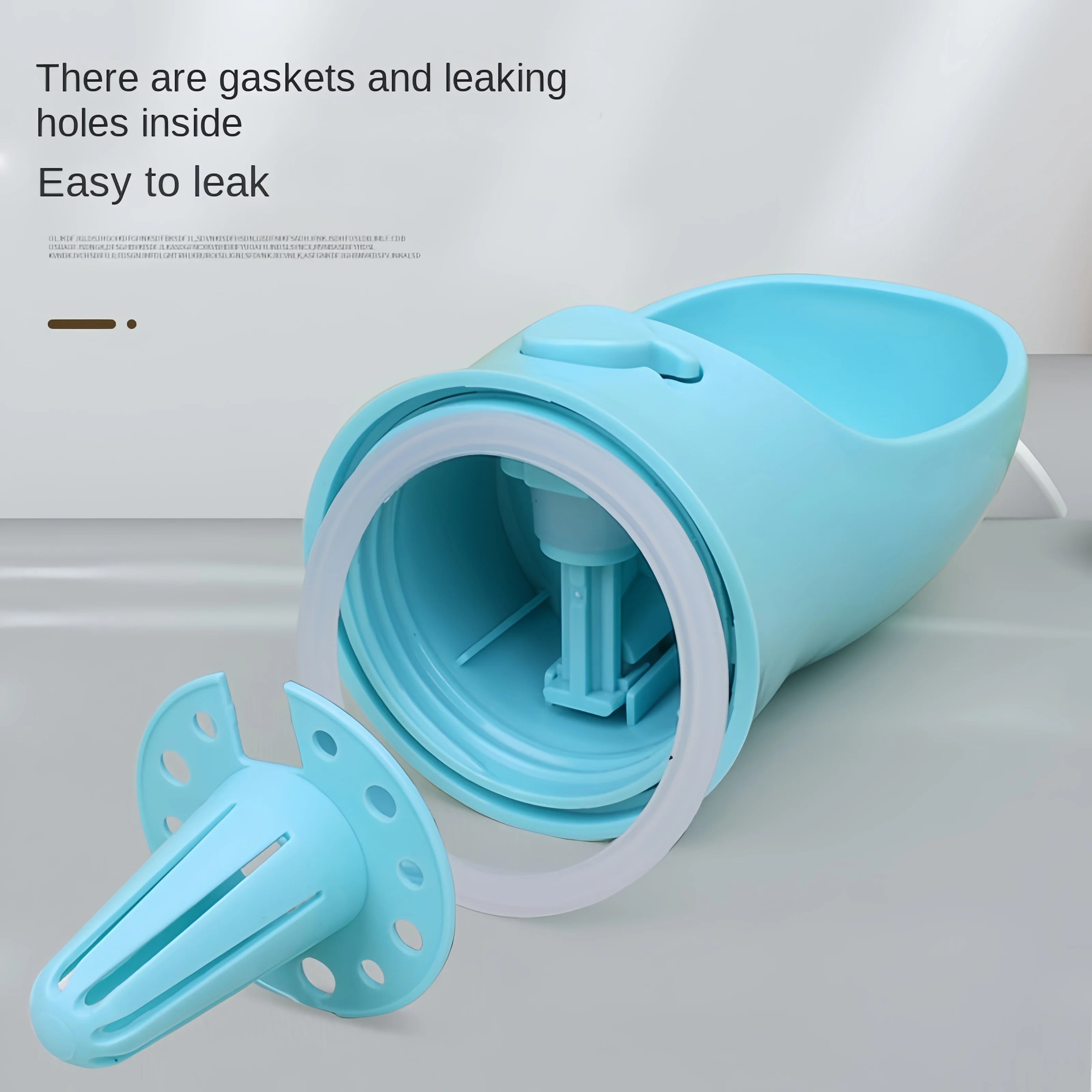 Portable Pet Water Bottle with Built-In Food Storage - Travel Dog & Cat Feeder Bowl