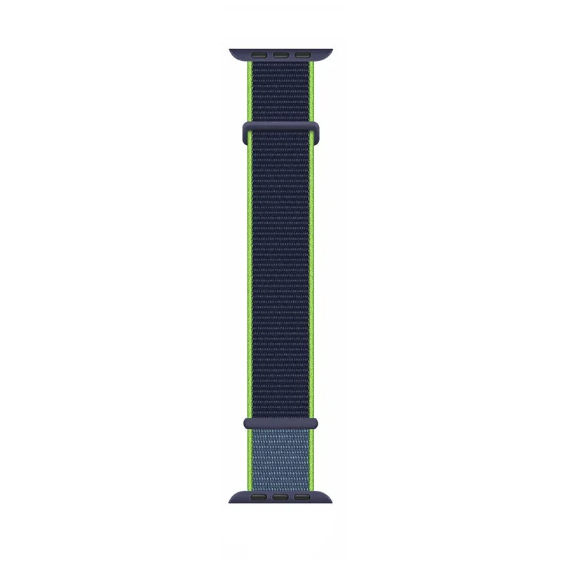 Nylon Braided Breathable Watch Band – Fits 38/40/41/42/44/45/46/49 mm (1.50–1.93 in) Smartwatches