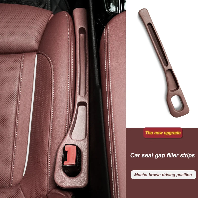 Car Seat Gap Filler Plug — Leak-Proof Side Seam Wallet & Phone Holder, Fits Most Cars (0.79–1.58 in / 2–4 cm)