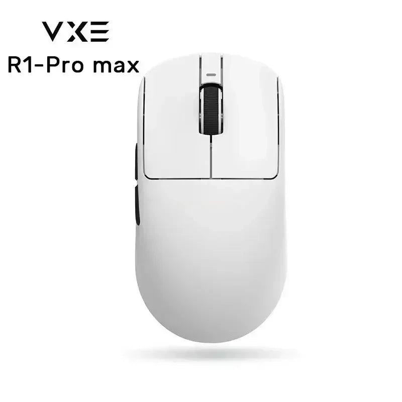 Lightweight Wireless Gaming Mouse - Bluetooth & USB, Rechargeable, 5-Button, 1600 DPI, Right-Handed
