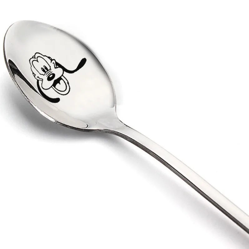Kawaii Stitch Cartoon Metal Table Spoon – Cute Spoon for Birthday Party Gifts
