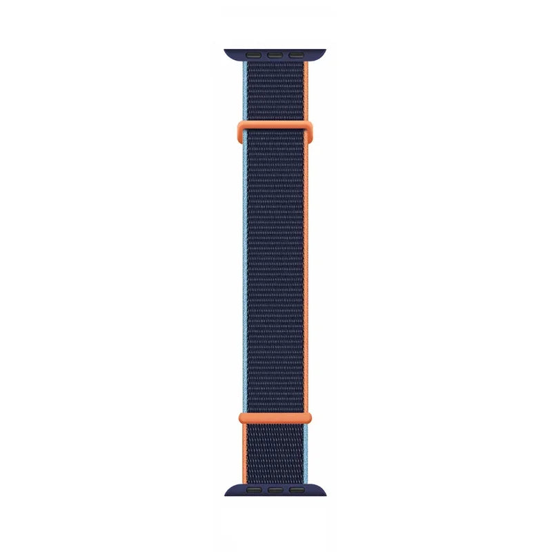 Nylon Braided Breathable Watch Band – Fits 38/40/41/42/44/45/46/49 mm (1.50–1.93 in) Smartwatches
