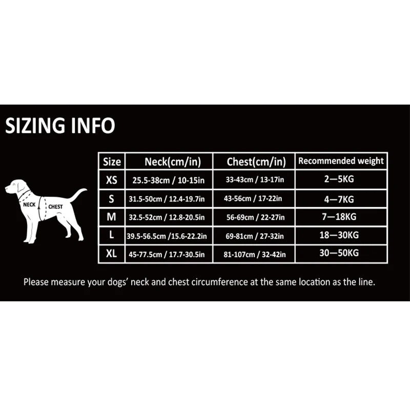 No-Pull Reflective Padded Dog Harness with Handle - Adjustable Escape-Proof Vest XS-XL