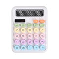 12-Digit Large Screen Desktop Calculator for Accounting and Office — Multi-Color