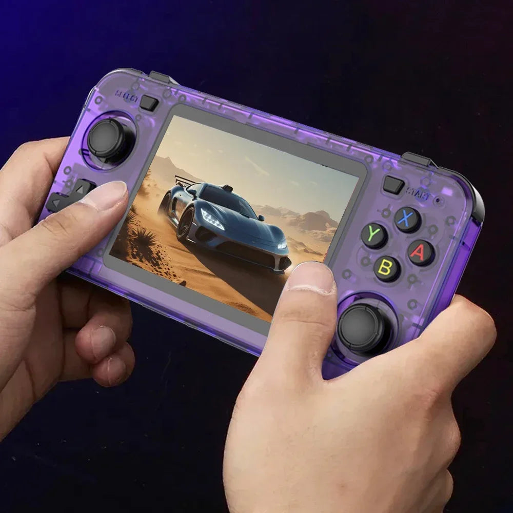 3.5-inch (8.9 cm) IPS Retro Handheld Console – 15,000+ Games, 3000mAh Long Play, 128GB Storage, Expandable to 256GB