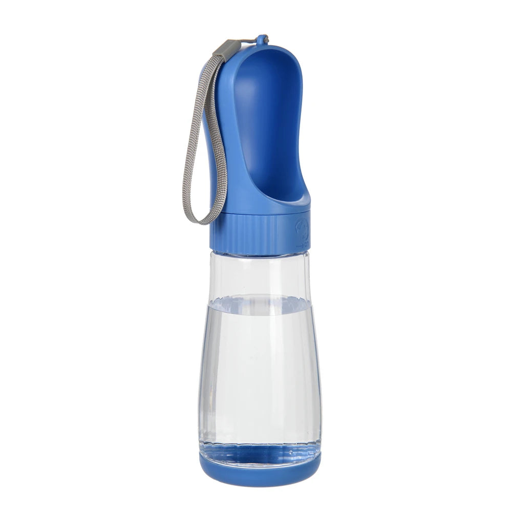 Portable 2-in-1 Dog Water Bottle with Food Container – Travel Pet Water Dispenser for Small to Large Dogs & Cats