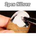 Reflective Mirror Paint Marker Pens – Chrome Gold Silver Copper | 1/2/3-Pack for Car, Glass & Crafts