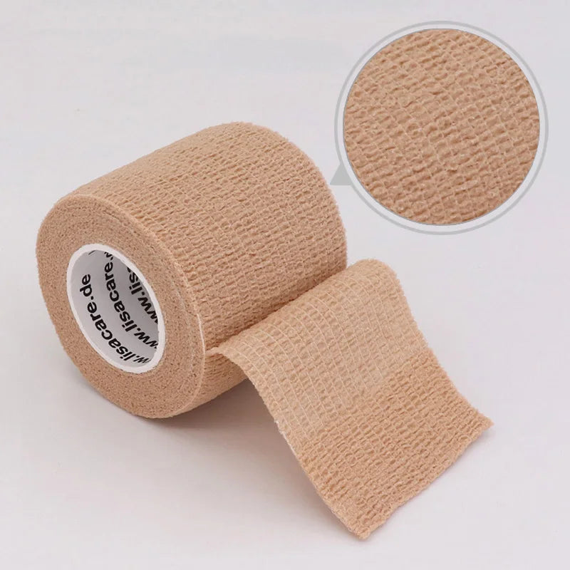 Colorful Self-Adhesive Elastic Sports Tape Wrap 5cm x 4.8m (2.0in x 15.7ft), Knee Wrist Ankle Finger Support Bandage for Tattoo and Pets