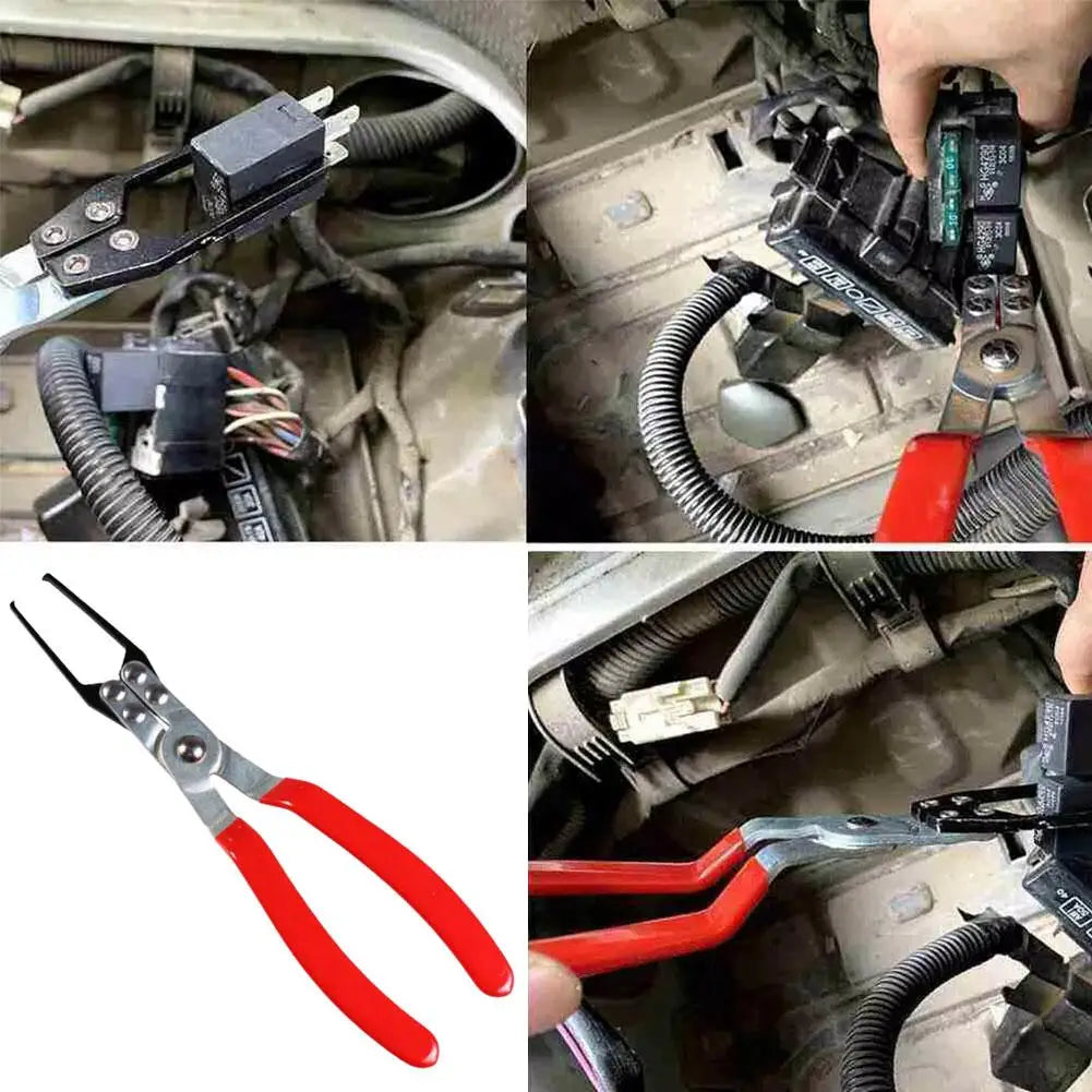 Universal Automotive Relay Removal Pliers – Fuse Puller Clamp Tool for Car Electrical Repair