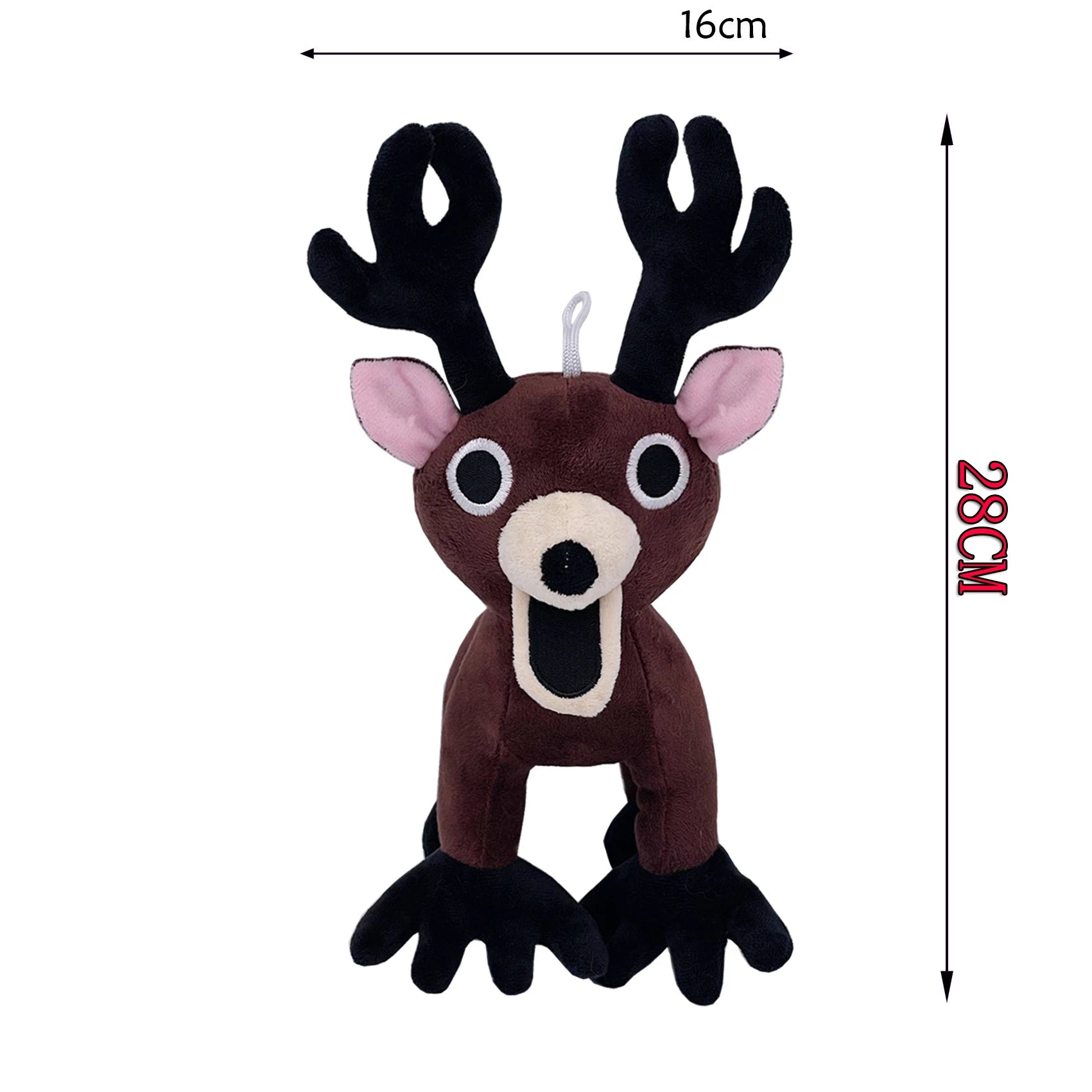 Milu Deer Plush Pillow - Cute Cartoon Stuffed Animal Toy & Room Decor Gift