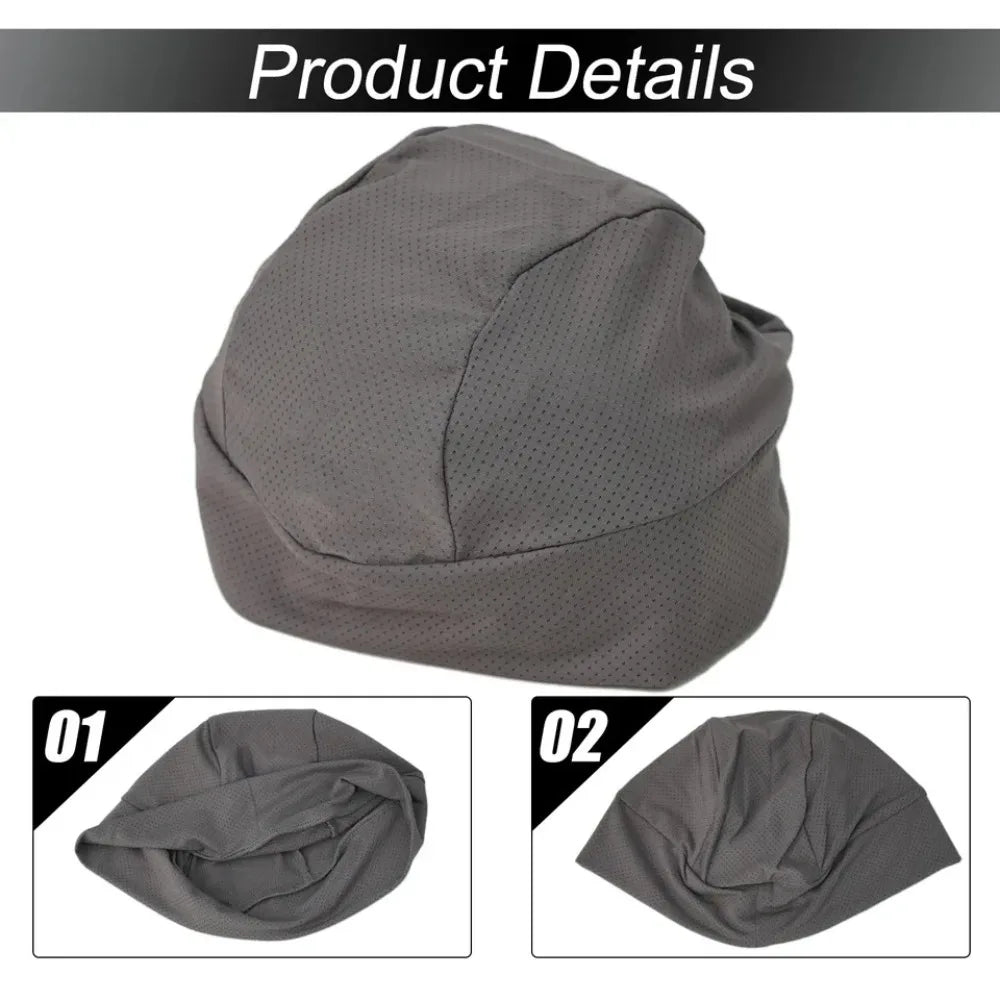 Quick-Dry Cycling Cap & Motorcycle Helmet Liner – Anti-Sweat Windproof Bike Riding Hat (Unisex)