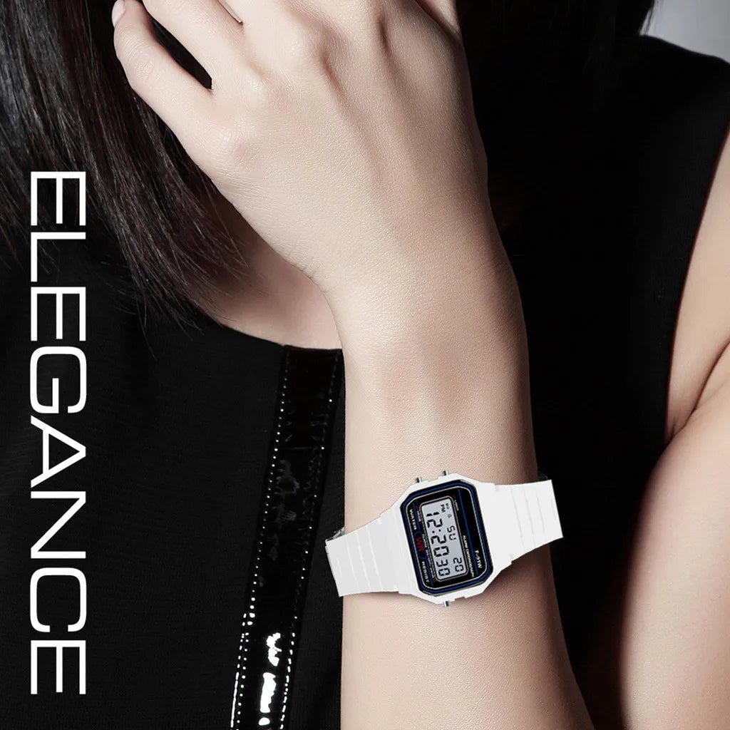 Waterproof LED Digital Military Sport Watch – Analog-Digital Unisex Kids & Women Alarm Wristwatch
