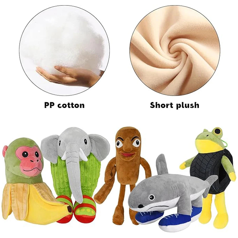 Italian Brainrot Plush 12-inch (30 cm) Chimpanzini Bananini Ugly-Cute Stuffed Animal — Funny Gift & Office Desk Buddy for Teens & Adults