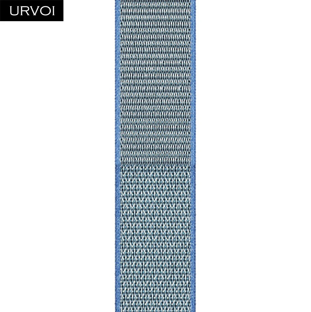 Nylon Sport Loop Band for Apple Watch — Breathable Hook & Loop Fastener — Fits 42/44/45/46/49mm