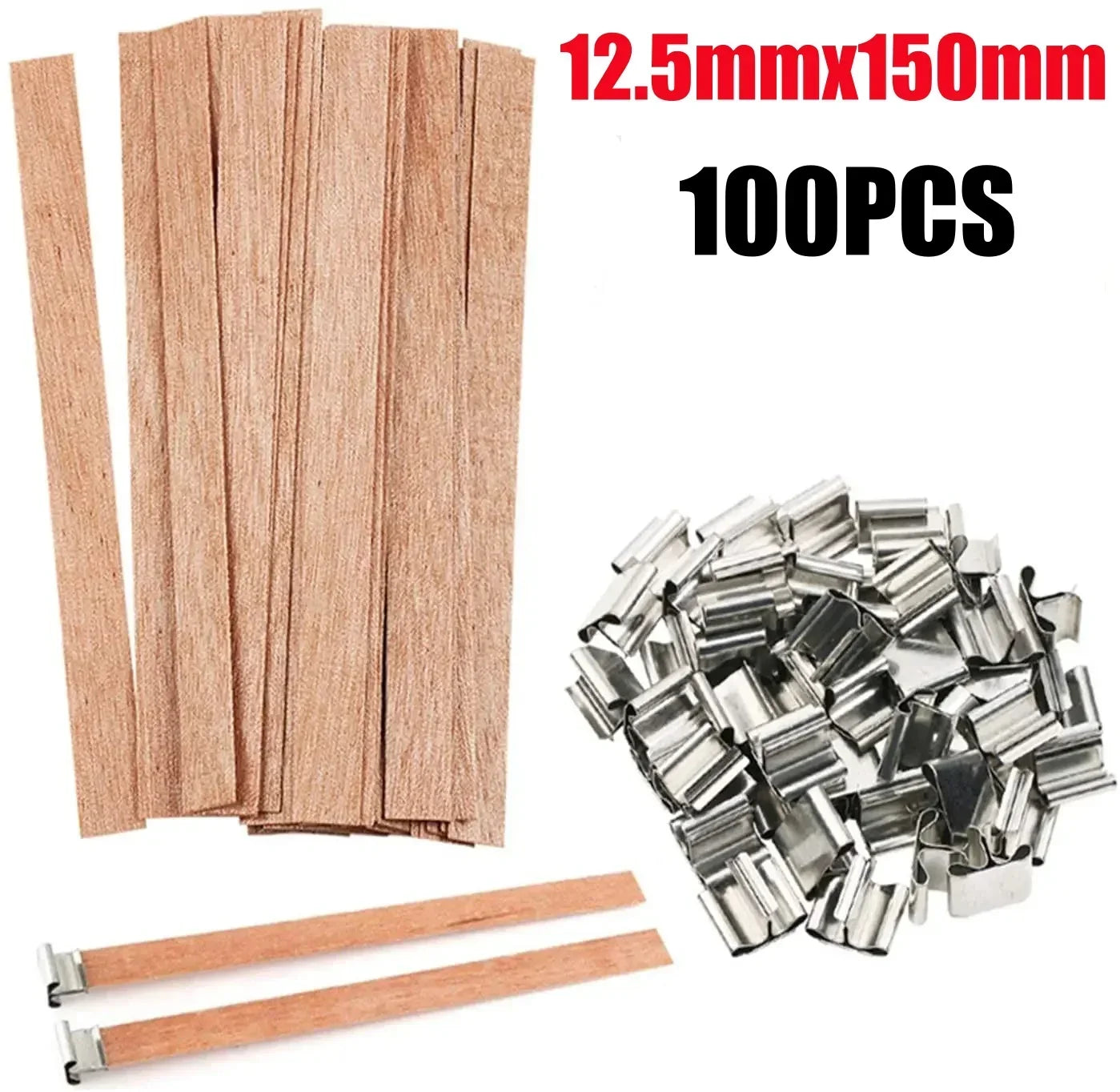 DIY Wooden Wick Candle Kit – Soy & Paraffin Wax Aromatherapy Candle Making Guide