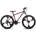 Mountain Bike, 21-Speed Drivetrain, Aluminum Frame, 26-Inch (66 cm) Wheels, Disc Brakes — Unisex MTB