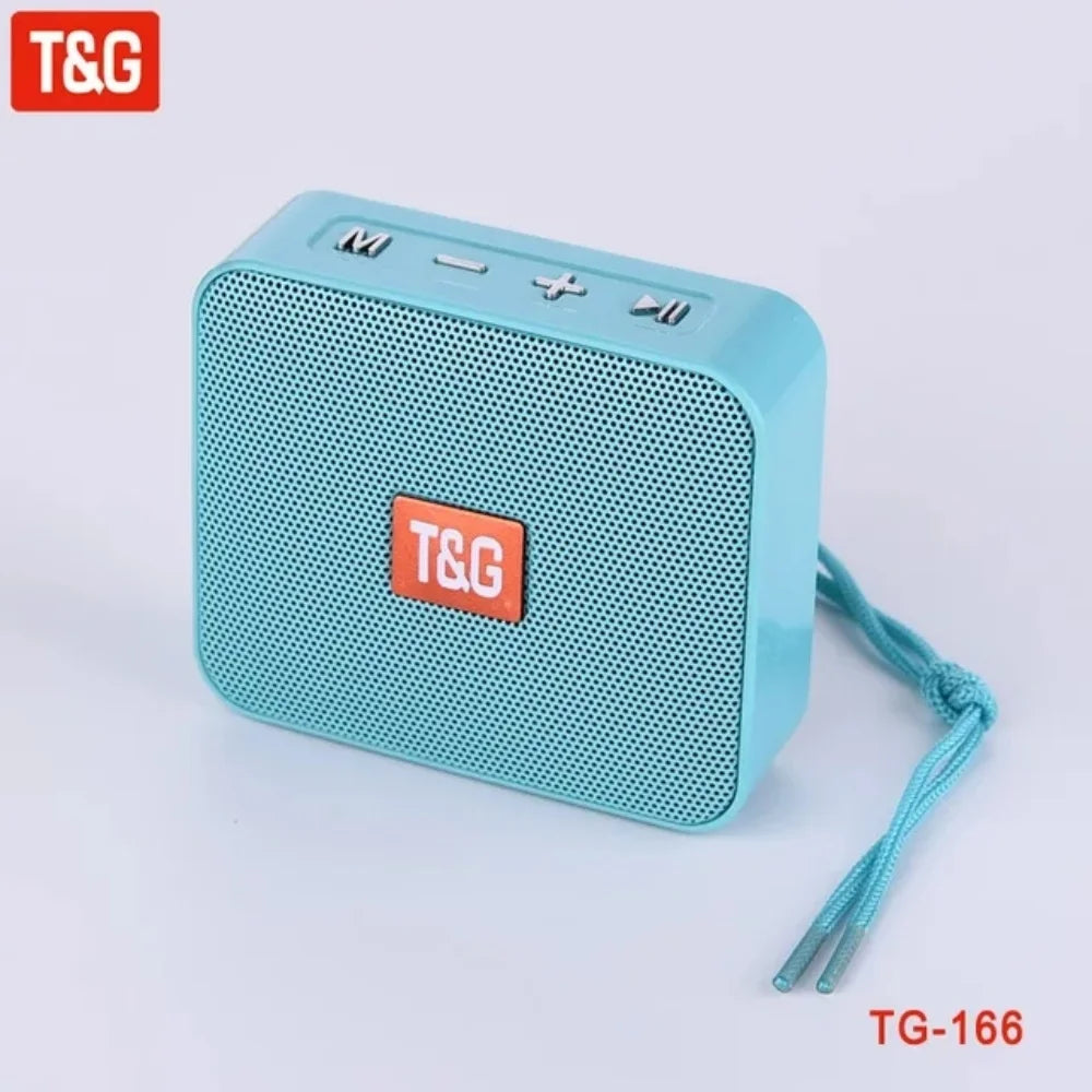 Mini Portable Bluetooth 5.0 Speaker 5W Waterproof Wireless Boombox with AUX & USB for Outdoor Hiking