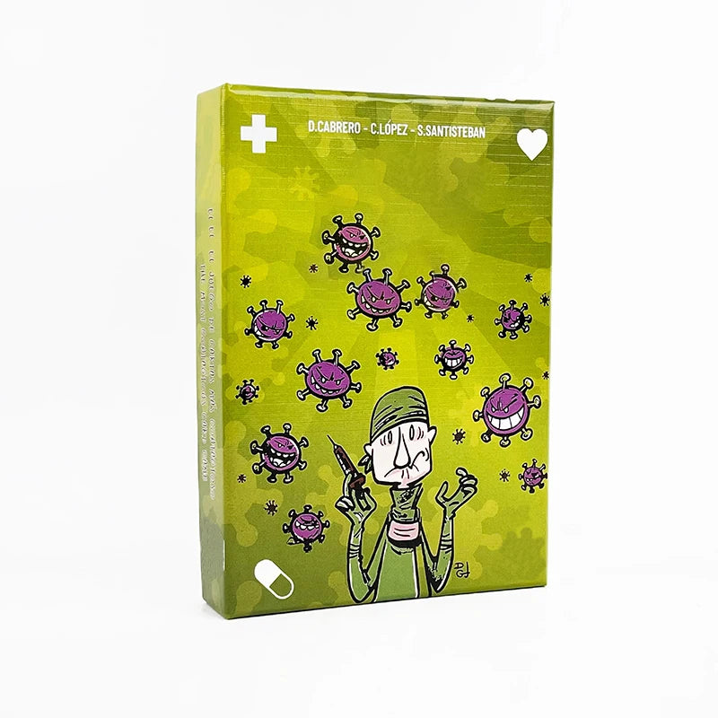 Virus Card Game Bundle – Core + Evolution & Halloween Expansion | Bilingual English/Spanish, 2-6 Players